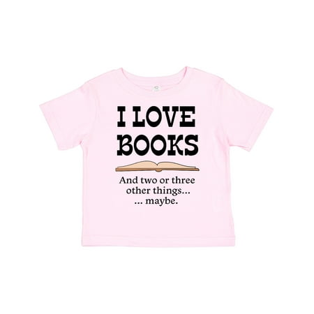 Inktastic I Love Books... and Two or Three Other Things... Maybe. Gift Toddler Boy or Toddler Girl T-Shirt
Inktastic I Love Books... and Two or Three Other Things... Maybe. Gift Toddler Boy or Toddler Girl T-Shirt