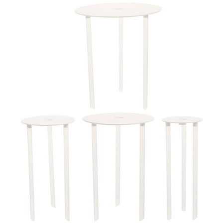 4 Sets of Cake Separator Plates Reusable Plastic Cake Holders Set Tiered Cake Construction Stacking Tools
4 Sets of Cake Separator Plates Reusable Plastic Cake Holders Set Tiered Cake Construction Stacking Tools