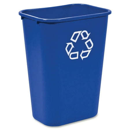Rubbermaid 2957-73 Deskside Recycling Container Large with Universal Recycle Symbol
Rubbermaid 2957-73 Deskside Recycling Container Large with Universal Recycle Symbol