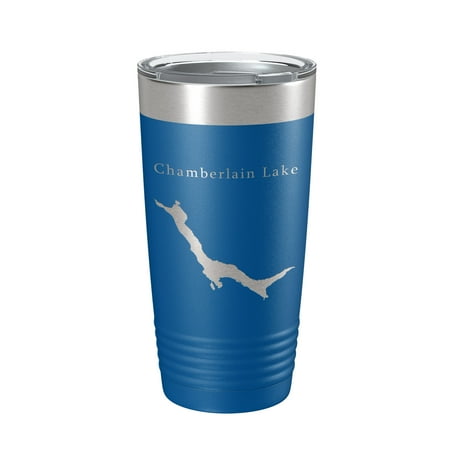 Chamberlain Lake Map Tumbler Travel Mug Insulated Laser Engraved Coffee Cup Maine 20 oz Royal Blue
Chamberlain Lake Map Tumbler Travel Mug Insulated Laser Engraved Coffee Cup Maine 20 oz Royal Blue