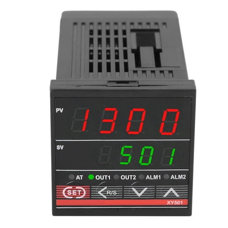 Temperature Controller 240V AC Automatic Tuning Temperature Regulator 2pcs Installation Bracket Convenient For Furnace For Oven For Incubator
Temperature Controller 240V AC Automatic Tuning Temperature Regulator 2pcs Installation Bracket Convenient For Furnace For Oven For Incubator