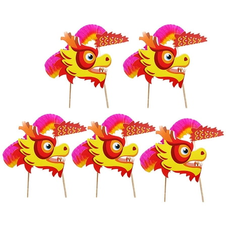 5 Sets Interesting Paper Dragon Materials Practical DIY Paper Garlands DIY Props
5 Sets Interesting Paper Dragon Materials Practical DIY Paper Garlands DIY Props
