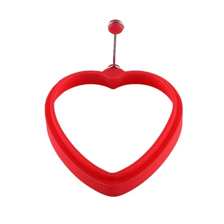 

Labakihah Silicone Heart-shaped Circular Ring Frying Mold With Handle For Non-stick Frying Cake Mould kitchen utensils