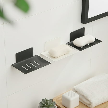 Peryerana Sponge Holder Metal Wall Mounted Brush Rack Tray Draining Bathroom Kitchen Storage Organizer White
Peryerana Sponge Holder Metal Wall Mounted Brush Rack Tray Draining Bathroom Kitchen Storage Organizer White