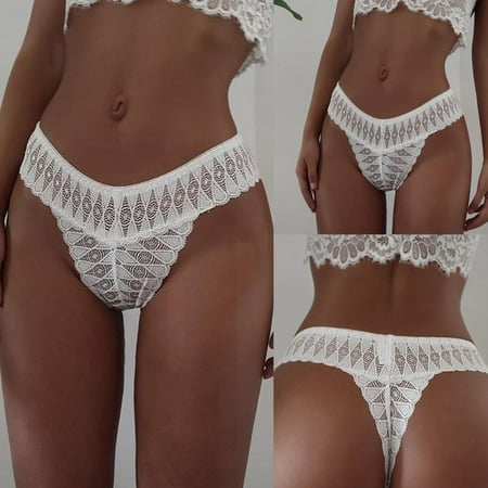 Qcmgmg Panties for Women Bikini Lace G-Strings Briefs Women s Low Waist Breathable Underwear XXL
Qcmgmg Panties for Women Bikini Lace G-Strings Briefs Women s Low Waist Breathable Underwear XXL
