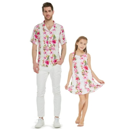 Matching Father Daughter Hawaiian Dance Shirt Tank Dress Wispy Cereus Light Blue
Matching Father Daughter Hawaiian Dance Shirt Tank Dress Wispy Cereus Light Blue