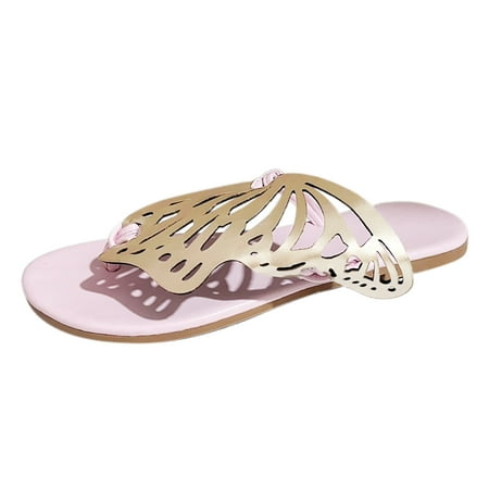 Huanghuaa Ladies Summer Casual Glossy Butterfly Soft Leather Beach Outer Wear Large Size Flat Bottom Sandal Slippers Women s Shoes Wide Width Sandals
Huanghuaa Ladies Summer Casual Glossy Butterfly Soft Leather Beach Outer Wear Large Size Flat Bottom Sandal Slippers Women s Shoes Wide Width Sandals