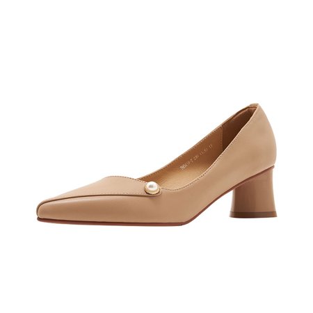 Women‘s Faux Pearl Pumps Solid Color Chunky Heeled Pointed Toe Comfy High Heels Women‘s Fashion Comfy Pumps
Women‘s Faux Pearl Pumps Solid Color Chunky Heeled Pointed Toe Comfy High Heels Women‘s Fashion Comfy Pumps