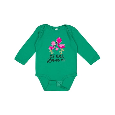 Inktastic My Oma Loves Me with Two Flamingos Gift Baby Boy or Baby Girl Long Sleeve Bodysuit
Inktastic My Oma Loves Me with Two Flamingos Gift Baby Boy or Baby Girl Long Sleeve Bodysuit
