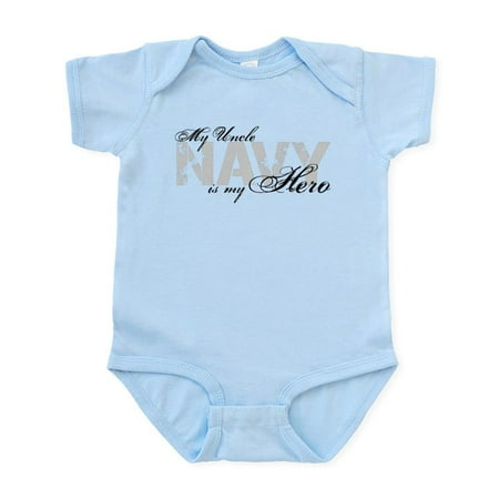 CafePress - Uncle Is My Hero NAVY Infant Bodysuit - Baby Light Bodysuit Size Newborn - 24 Months
CafePress - Uncle Is My Hero NAVY Infant Bodysuit - Baby Light Bodysuit Size Newborn - 24 Months