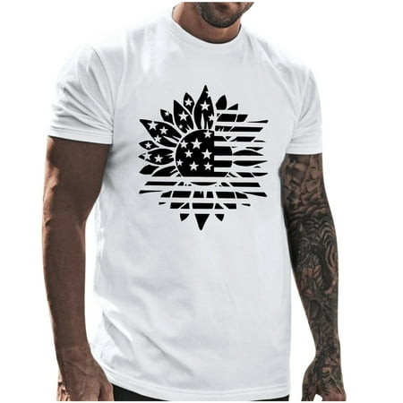 Dtydtpe Male Summer Casual Flag Flower Print T Shirt Blouse Round Neck Short Sleeve Tops T Shirt under Scrub Shirts Mens Fashion Cold Gear Men Long Sleeve Fitted Top Bedroom Slipper Indoor Warm S
Dtydtpe Male Summer Casual Flag Flower Print T Shirt Blouse Round Neck Short Sleeve Tops T Shirt under Scrub Shirts Mens Fashion Cold Gear Men Long Sleeve Fitted Top Bedroom Slipper Indoor Warm S