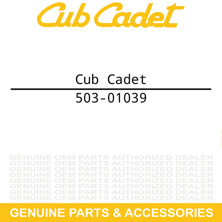 CUB CADET 503-01039 Hex Flange Bolts M6x32 Challenger MX750 MX550 EPS CX750 Crew