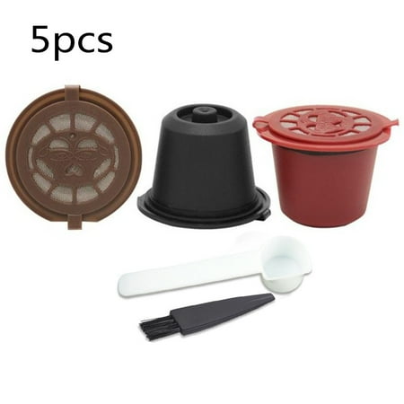 Mduoduo 5 Pcs Reusable Compatible Capsule for Nespresso Coffee Machine Refillable Filter
Mduoduo 5 Pcs Reusable Compatible Capsule for Nespresso Coffee Machine Refillable Filter