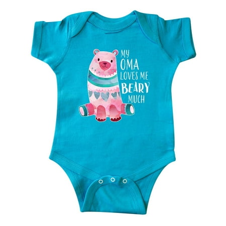 Inktastic My Oma Loves Me Beary Much with Cute Bear Gift Baby Boy or Baby Girl Bodysuit
Inktastic My Oma Loves Me Beary Much with Cute Bear Gift Baby Boy or Baby Girl Bodysuit