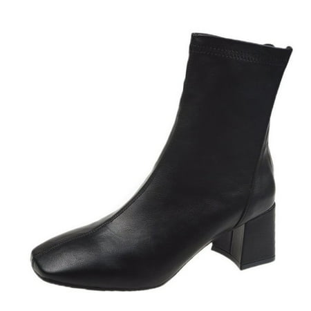 Womens Ladies Wedge Squared Heels Squared Toe Zip Up Solid Boots Shoes Women Rain Boots Fashion Womens Boots Low Heel Navy
Womens Ladies Wedge Squared Heels Squared Toe Zip Up Solid Boots Shoes Women Rain Boots Fashion Womens Boots Low Heel Navy