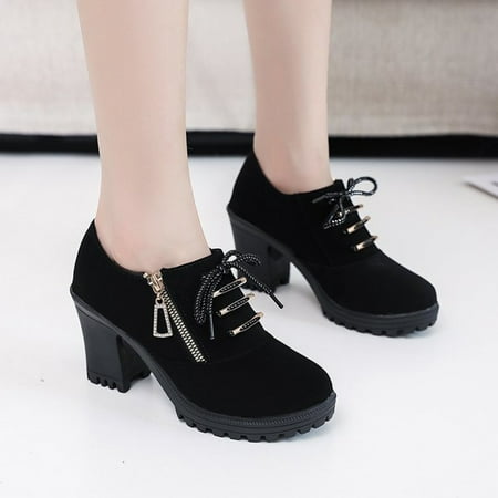 Zunfeo Women Winter Boots- Vintage Lace-up Boots Duck Boots Brand New Solid Boots Christmas Gifts Clearance Dark Gray 4.5
Zunfeo Women Winter Boots- Vintage Lace-up Boots Duck Boots Brand New Solid Boots Christmas Gifts Clearance Dark Gray 4.5