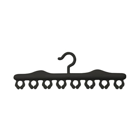LIHUA Socks Hanger 8 Clips Windproof Storage Hanger Multifunctional Socks Organizer Underwear Bra Towel Hanger Drying Rack Household Su