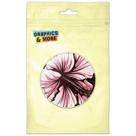 Hibiscus Tropical Hawaii Refrigerator Button Magnet