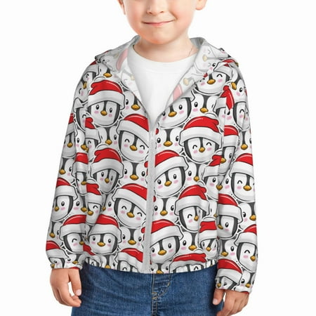 Gaeub Cute Christmas Hat Penguin Print Athletic Sun Protection Hoodie for Kids Long Sleeve Outdoor UV Shirt Running Fishing Top for Boys Girls-4 Years
Gaeub Cute Christmas Hat Penguin Print Athletic Sun Protection Hoodie for Kids Long Sleeve Outdoor UV Shirt Running Fishing Top for Boys Girls-4 Years