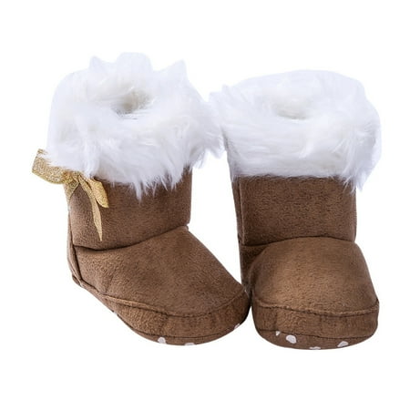 Xiaoluokaixin Baby Warm Boots Toddler Snow Slippers Winter Warm Plush Crib Shoes 0-18M 
Xiaoluokaixin Baby Warm Boots Toddler Snow Slippers Winter Warm Plush Crib Shoes 0-18M