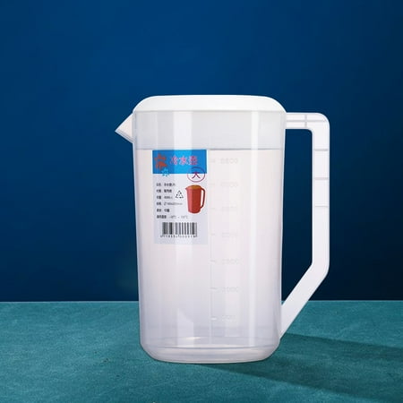Xubond Glass Cups Cold Water Kettle With Scale Plastic Lid Ice Juice Large Capacity Heat 4000ml Kitchen Essentials Drinking Glasses
Xubond Glass Cups Cold Water Kettle With Scale Plastic Lid Ice Juice Large Capacity Heat 4000ml Kitchen Essentials Drinking Glasses