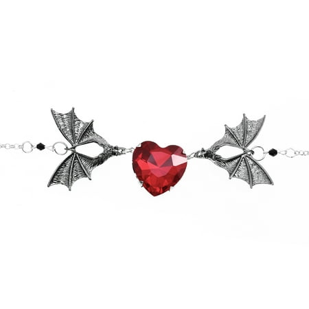 Exquisite Alloy Bat Wing Crystal Pendant Necklace Gothic Style Neck Ornament
Exquisite Alloy Bat Wing Crystal Pendant Necklace Gothic Style Neck Ornament