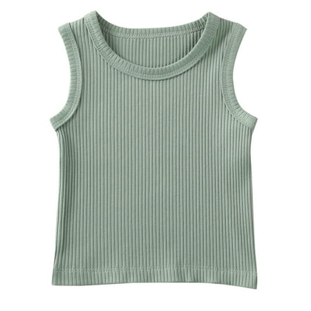 Newborn Baby Girls Boys Summer Outfits Tank Tops Basic Sleeveless Vest T-Shirt for Unisex Infant OM-3Y
Newborn Baby Girls Boys Summer Outfits Tank Tops Basic Sleeveless Vest T-Shirt for Unisex Infant OM-3Y