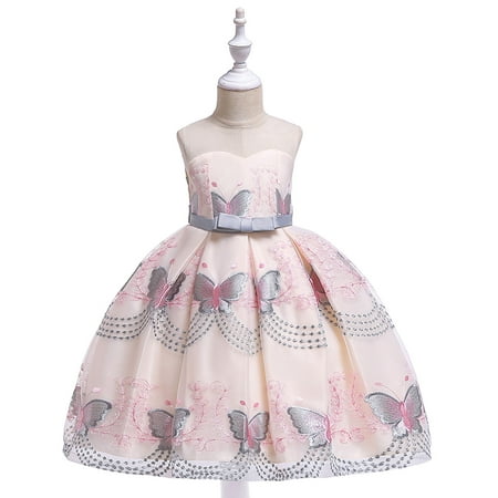 Leutsin Toddler Girls Solid Color Butterfly Embroidery Bowknot Birthday Party Flowers Gown Kids Dresses
Leutsin Toddler Girls Solid Color Butterfly Embroidery Bowknot Birthday Party Flowers Gown Kids Dresses