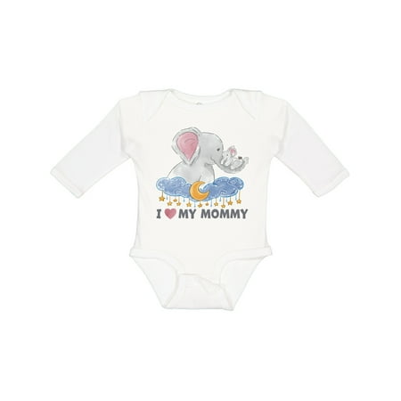 Inktastic I Love My Mommy Cute Elephants with Moon and Stars Gift Baby Boy or Baby Girl Long Sleeve Bodysuit
Inktastic I Love My Mommy Cute Elephants with Moon and Stars Gift Baby Boy or Baby Girl Long Sleeve Bodysuit