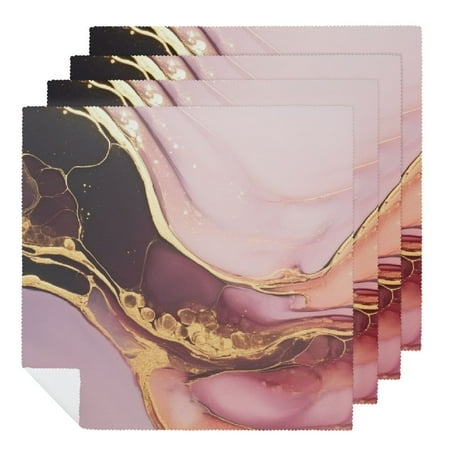 FUMJ Gold Flecks Cloth Napkins Polyester Gift Reusable Machine Washable Fabric for Events Kitchen 6 PCS
FUMJ Gold Flecks Cloth Napkins Polyester Gift Reusable Machine Washable Fabric for Events Kitchen 6 PCS