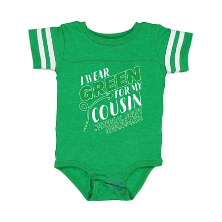 Inktastic I Wear Green for My Cousin- Cerebral Palsy Awareness Gift Baby Boy or Baby Girl Bodysuit
Inktastic I Wear Green for My Cousin- Cerebral Palsy Awareness Gift Baby Boy or Baby Girl Bodysuit