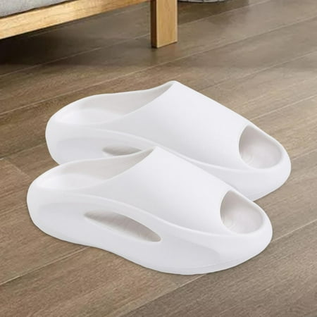 EVA Sandals Thick Platform Non-Slip Bathroom Comfortable Unisex Pair of Slippers White 42 43
EVA Sandals Thick Platform Non-Slip Bathroom Comfortable Unisex Pair of Slippers White 42 43