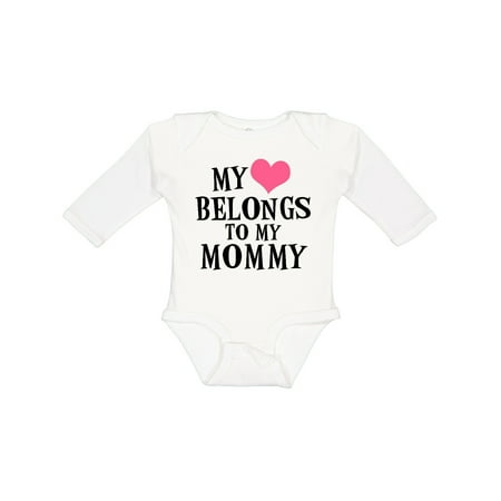 Inktastic My Heart Belongs to My Mommy Gift Baby Boy or Baby Girl Long Sleeve Bodysuit
Inktastic My Heart Belongs to My Mommy Gift Baby Boy or Baby Girl Long Sleeve Bodysuit