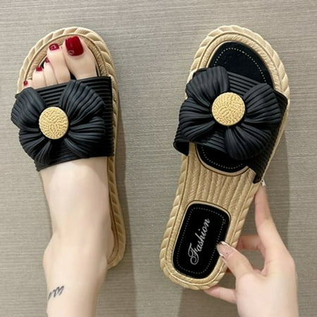 Aayomet Women Slippers Women Shoes Fashion Soft Breathable Slippers Home Outdoor Soft Fashion Comfortable Slippers Black 6
Aayomet Women Slippers Women Shoes Fashion Soft Breathable Slippers Home Outdoor Soft Fashion Comfortable Slippers Black 6