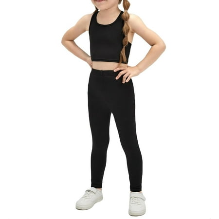 Casual Plain Round Neck Sleeveless Black Toddler Girl Two-piece Outfits (Girl s)
Casual Plain Round Neck Sleeveless Black Toddler Girl Two-piece Outfits (Girl s)