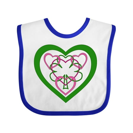 Inktastic Celtic Interlace Shamrock and Hearts St. Patrick s Day Gift Baby Boy or Baby Girl Bib
Inktastic Celtic Interlace Shamrock and Hearts St. Patrick s Day Gift Baby Boy or Baby Girl Bib