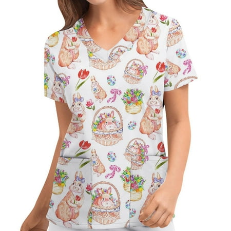 Danhjin Women Scrubs Top Workwear Revolution Originals Professionals V-Neck Womens Scrubs - Summer Savings Clearance
Danhjin Women Scrubs Top Workwear Revolution Originals Professionals V-Neck Womens Scrubs - Summer Savings Clearance