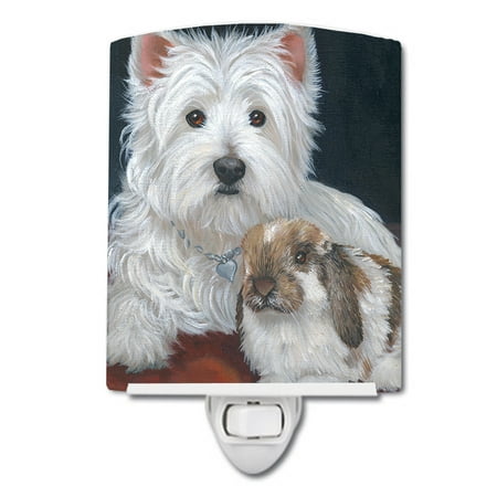 Caroline s Treasures PPP3207CNL Westie Rabbit Harmony Ceramic Night Light 6x4x3 multicolor
Caroline s Treasures PPP3207CNL Westie Rabbit Harmony Ceramic Night Light 6x4x3 multicolor