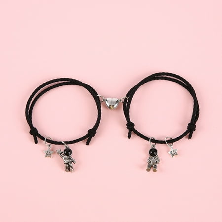 Cartoon Magnetic Couple Bracelets with Pendant Cute Mutually Attractive Friendship Rope Gifts for Friends New
Cartoon Magnetic Couple Bracelets with Pendant Cute Mutually Attractive Friendship Rope Gifts for Friends New