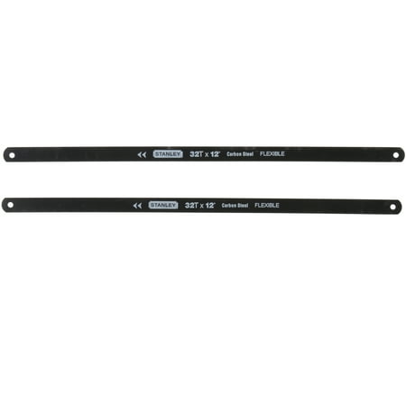 Stanley® Carbon Steel Hacksaw Blades 2 ct Pack