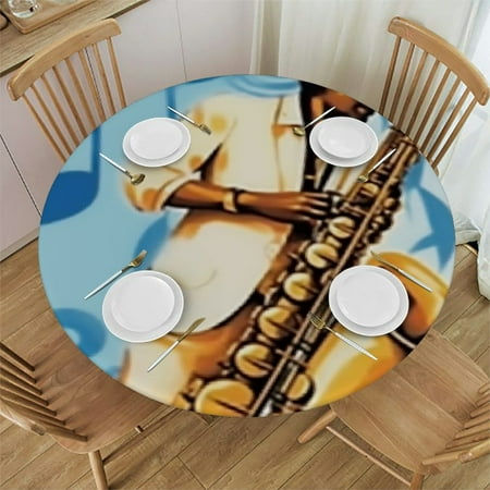 Multi Print Round Tablecloth with Stain-Resistant Wipeable Table Cover for Kitchen Dining Coffee Table
Multi Print Round Tablecloth with Stain-Resistant Wipeable Table Cover for Kitchen Dining Coffee Table