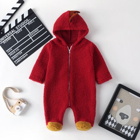 THE WILD Casual Pretty Newborn Infant Baby Boys Girls Cute Cosplay Solid Warm Romper Hooded Outfits Set
THE WILD Casual Pretty Newborn Infant Baby Boys Girls Cute Cosplay Solid Warm Romper Hooded Outfits Set