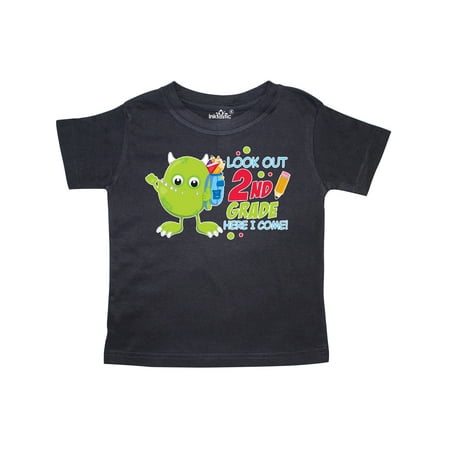 Inktastic Look out 2nd Grade Here I Come with Cute Green Monster Gift Toddler Boy or Toddler Girl T-Shirt
Inktastic Look out 2nd Grade Here I Come with Cute Green Monster Gift Toddler Boy or Toddler Girl T-Shirt