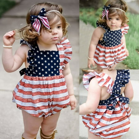 Hunpta Baby Striped 4th-of-July Bodysuit Printed Infant Girls and Stars Boys Romper Girls Romper&Jumpsuit
Hunpta Baby Striped 4th-of-July Bodysuit Printed Infant Girls and Stars Boys Romper Girls Romper&Jumpsuit