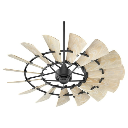 Quorum International 196015 Windmill 60 15 Blade Indoor / Outdoor Ceiling Fan - Noir
Quorum International 196015 Windmill 60 15 Blade Indoor / Outdoor Ceiling Fan - Noir