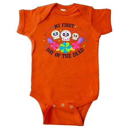 Inktastic My 1st Day of the Dead with Sugar Skulls and Flowers Gift Baby Boy or Baby Girl Bodysuit
Inktastic My 1st Day of the Dead with Sugar Skulls and Flowers Gift Baby Boy or Baby Girl Bodysuit