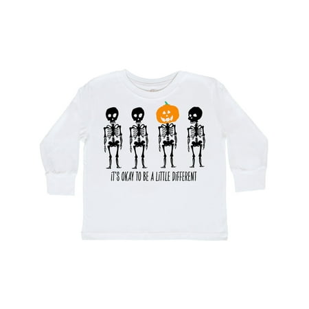 Inktastic It s Okay to be a Little Different Skeletons and Pumpkins Gift Toddler Boy or Toddler Girl Long Sleeve T-Shirt
Inktastic It s Okay to be a Little Different Skeletons and Pumpkins Gift Toddler Boy or Toddler Girl Long Sleeve T-Shirt
