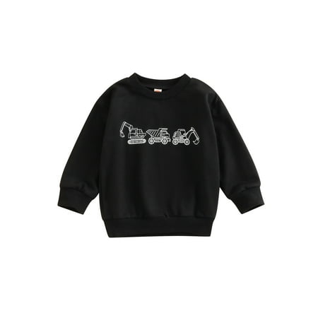 Huakaishijie Toddler Baby Boy Sweatshirt Long Sleeved Cartoon Digger Print Warm Pullover Tops Casual Outfit
Huakaishijie Toddler Baby Boy Sweatshirt Long Sleeved Cartoon Digger Print Warm Pullover Tops Casual Outfit