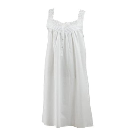 StylesILove Women Embroidered Lace Square Neck Sleeveless Pure Cotton Nightgown White Night Dress Sleepwear (X-Large)
StylesILove Women Embroidered Lace Square Neck Sleeveless Pure Cotton Nightgown White Night Dress Sleepwear (X-Large)