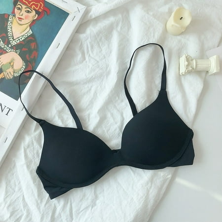 YIWEI Women s Ladies Sexy Seamless Push Up Bra Brassiere Wireless Underwear Adjustable Bralette Black 32
YIWEI Women s Ladies Sexy Seamless Push Up Bra Brassiere Wireless Underwear Adjustable Bralette Black 32